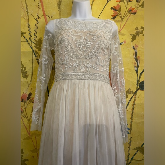Anthropologie x BHLDN Sinclair Embellished Dress - Picture 10 of 12